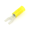 Molex 19196-0077 Standard Fork Terminal, #8 Stud, 12-10 Ga., Nylon Insulated with Extra Sleeve - 32104 - Waytek, Inc.
