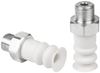 Bellows suction cup (round) for very uneven workpieces FSG 12 SI-HD G1/8-AG - 10.01.06.04161 - Schmalz Inc.