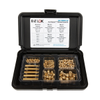 E-Z Sonic™ Threaded Insert Assortment Kit - Tapered - Single Vane - M2.5 to M6 -- EZ-THM110