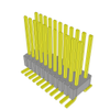 Headers, Male Pins - 612-HTMS-111-54-S-D-SM-ND - DigiKey
