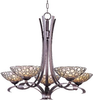 21345DWUB Mid. Chandeliers-Glass Up - 666119 - Capital Lighting, Inc.