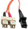 10m MTRJ-SC Duplex Multimode 50/125 Fiber Optic Cable (32.8ft) -- 30MTRJ-SC10 - Image