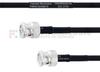 BNC Male to BNC Male MIL-DTL-17 Cable M17/84-RG223 Coax in 60 Inch - FMHR0029-60 - Fairview Microwave Inc.