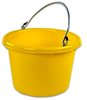Molded Rubber-Polyethylene Pails - 13601 - U.S. Plastic Corporation