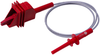 Test Lead, Alligator Clip-4Mm Plug, Red; Alligator Clip Type Cal Test Electronics - 76AH6654 - Newark, An Avnet Company