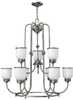3988PL Mid. Chandeliers-Glass Up - 694121 - Capital Lighting, Inc.