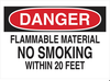 Chemical & Hazardous Materials Sign - 42646 - Brady Corporation