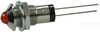 Panel Mount Indicator, Led, 8Mm, Red, 2.1V; Led Color Bivar - 06W0066 - Newark, An Avnet Company