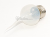 7.5 Watt, 120 Volt Silicone Dipped S11 Decorative Flame Bulb - B411007 - bulbs.com