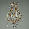 Gold Leaf & Crystal Chand - CL78 - Vaughan Designs, Inc.