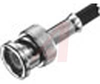 Connector, Crimp;50 Ohms;Straight;Coaxial;BNC;Gold;Plug;Brass;Polyethylene - 70042530 - Allied Electronics, Inc.