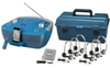 Val-U-Pak iPod/CD/SD/USB/MP3 Listening Center, 6 station, Leatherette Headphones - LCP/HB-100i/MS2L - Visual Sound, Inc.