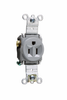 Heavy-Duty Spec Grade Single Receptacle - 5261GRY - Legrand