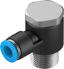 Push-in L-fitting - QSLV-3/8-8 - Festo Corporation