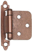 Variable Overlay Hinge, Antique Copper - 746000 - HardwareSource, Inc.