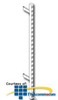Chatsworth Products Vertical Power Strip For Racks -.. -- 12853