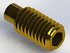 Check Valves; Threaded insert, Threaded insert with nose seal -- ZC-20-0-6/32-SS-SS - Image