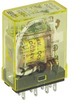 Relay;E-Mech;Gen Purp;DPDT;Cur-Rtg 3A;Ctrl-V 24DC;Vol-Rtg 240AC;Plug-In/Solder - 70172836 - Allied Electronics, Inc.