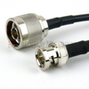 N Male to BNC Male Cable RG-58 Coax in 6 Inch and RoHS Compliant - FMC0108058LF-06 - Fairview Microwave Inc.