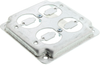 Square Box Faceplate; Product Range Abb Thomas & Betts - 48F3986 - Newark, An Avnet Company
