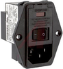 Power Entry Module; 3A; 250 VAC (Max.);General Purpose; 50/60 Hz - 70185795 - Allied Electronics, Inc.