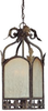 25733-BBZ Foyer/Hall Lanterns-Glass w/Frame - 408246 - Capital Lighting, Inc.