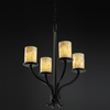 ALR-8780-10-MBLK Mid. Chandeliers-Glass Up - 671167 - Capital Lighting, Inc.