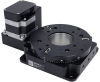 Motorized rotation stage, integrated motor encoder, 360 degree rotation, 120 mm diameter, high speed, medium torque, motor up - RSB120AU-E01T3A - Zaber Technologies, Inc.