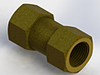 Fixed Flow Rate Orifices for Water, NPT Connections -- FFRO-3-00C0-N-CB-BN - Image