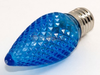 0.35 Watt, 120 Volt C9 Blue LED Holiday Bulb -- B770193 - Image