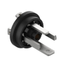 GSSNR - Male Receptacle for Injection Molding, Form C, Contacts: 3+PE, solder type, 250 V | 6 A; cURus 1977 -- GSSNR 300 - Image
