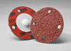 3M Cubitron II 984F Coated Ceramic Aluminum Oxide Quick Change Disc - 36 Grit - 2 in Diameter 4 Vacuum Holes - 28074 - 051141-28074 - R. S. Hughes Company, Inc.