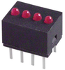 Indicator, Led Pcb, 4-Led, 2Mm, Red, 5V; Led Color Dialight - 30K2762 - Newark, An Avnet Company