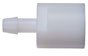 Hose Barb Adapter, PTFE, 3/8