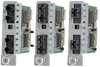 100BASE-FX to 100BASE-FX Managed Fast Ethernet Media Converter & Switch -- iConverter® 2Fx - Image