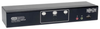2-Port Dual Monitor DVI KVM Switch, TAA, GSA with Audio and USB 2.0 Hub, Cables included -- B004-2DUA2-K - Image