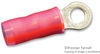 Terminal, Ring Tongue, #4, Crimp, Red; Stud Size - Metric Amp - Te Connectivity - 30AC5140 - Newark, An Avnet Company