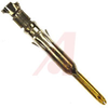 Multimate Contact; Pin; Gold (30); 22 to 18 AWG; Brass; 16; Commercial; 13.0 A - 70042512 - Allied Electronics, Inc.