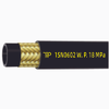 EN 853 1SN-06 Single Layer Steel Wire Braided Smooth Cover High Pressure Flexible Hydraulic Hose -- 1SN0602 - Image