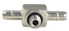 M5 Thread to Barbs, Low Profile Adjustable Position Tee - S5MTS - Beswick Engineering Co., Inc.