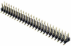 22+22 Pos. Male DIL Vertical SMT Conn. (P+P) -- M22-5322205P