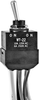 Toggle Switch, Dpdt, 10A, 125V; Switch Operation Nkk Switches -- 11X0267