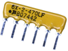 Resistor, Isolated Resistor Network 3, 47 Ohm, 1 Ohm, Sip; Resistance Bourns -- 32K9711
