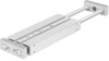 Dual piston rod cylinder -- DPZJ-10-10-P-A-KF-S2 - Image