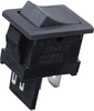 Switch, Rocker, Spst, 10A, 250Vac, Black; Switch Operation Nkk Switches - 10X0497 - Newark, An Avnet Company