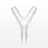 Y Connector, Barbed, Natural - 61196 - Qosina Corp.