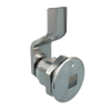 Quarter-Turn Cam Latch, 8 mm Square Recess, 6mm  Grip, Not Sealed, Zinc Alloy, Chrome Plated, Bright - E5-2-081-000 - Southco