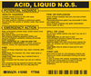 Hazardous Material Label - 93480 - Brady Corporation