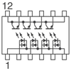 Optoisolators - Transistor, Photovoltaic Output - PS2845-4A-F3-AX - 792526-PS2845-4A-F3-AX - Win Source Electronics
