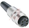 Connector, Electrical; 3 A; 60 VAC; 3 mm; CuZn, Nickeled; Steel, Nickeled - 70151664 - Allied Electronics, Inc.